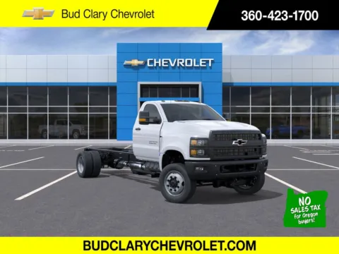 White 2025 Chevrolet Silverado MD Work Truck for sale in Longview, WA
