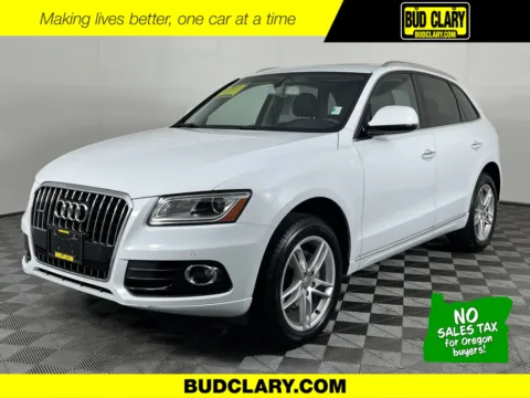 White 2016 Audi Q5 Premium Plus for sale in Longview, WA