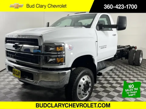 White 2025 Chevrolet Silverado MD Work Truck for sale in Longview, WA