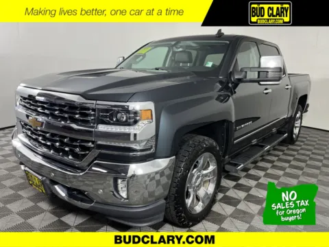 Gray 2017 Chevrolet Silverado 1500 LTZ for sale in Longview, WA