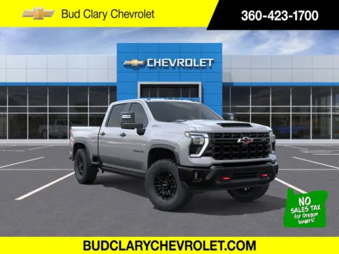 Gray 2025 Chevrolet Silverado 2500HD ZR2 for sale in Longview, WA