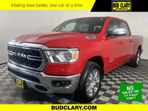 Red 2022 Ram 1500 Big Horn for sale in Longview, WA