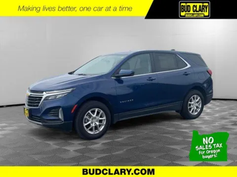 Blue 2022 Chevrolet Equinox LT for sale in Longview, WA