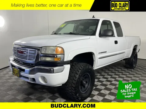 White 2006 GMC Sierra 2500HD SLE1 for sale in Longview, WA