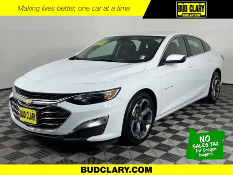 White 2023 Chevrolet Malibu LT for sale in Longview, WA