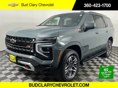 Gray 2025 Chevrolet Tahoe Z71 for sale in Longview, WA