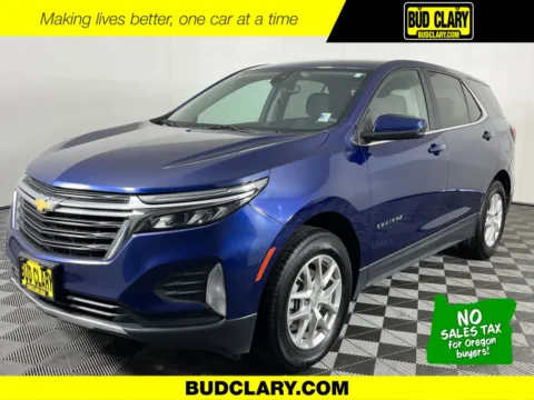 Blue 2022 Chevrolet Equinox LT for sale in Longview, WA