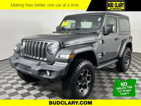 Gray 2018 Jeep Wrangler Sport for sale in Longview, WA