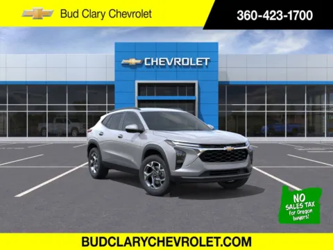Gray 2025 Chevrolet Trax LT for sale in Longview, WA