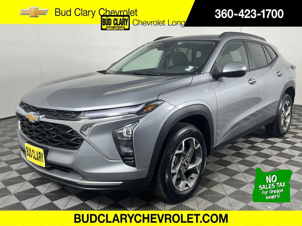 Gray 2025 Chevrolet Trax LT for sale in Longview, WA