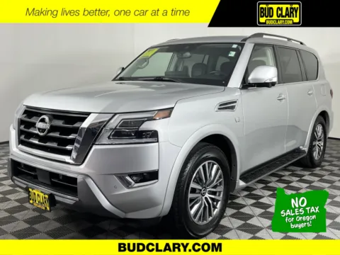 Silver 2021 Nissan Armada SL for sale in Longview, WA