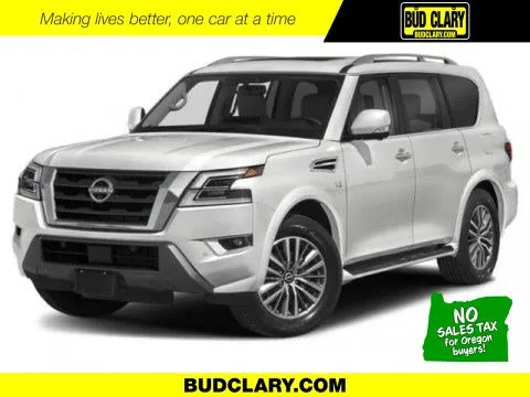 Silver 2021 Nissan Armada SL for sale in Longview, WA