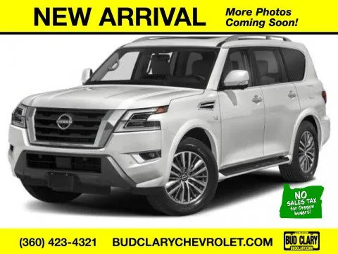 Silver 2021 Nissan Armada SL for sale in Longview, WA