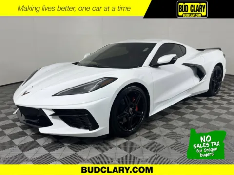 White 2022 Chevrolet Corvette 1LT for sale in Longview, WA