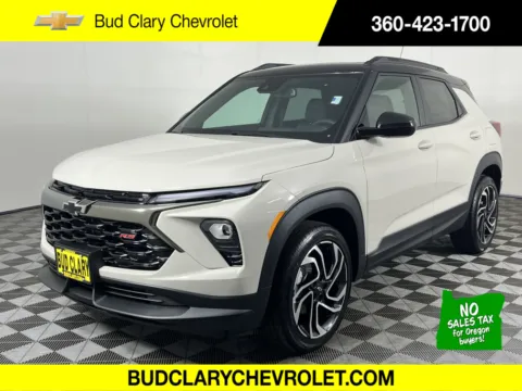 White 2026 Chevrolet Trailblazer RS for sale in Longview, WA