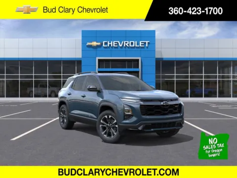 Blue 2025 Chevrolet Equinox AWD RS for sale in Longview, WA