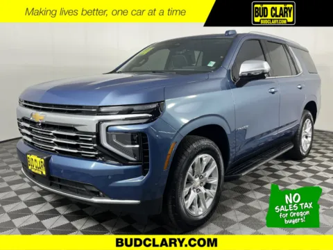 Blue 2025 Chevrolet Tahoe Premier for sale in Longview, WA