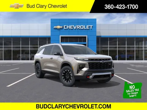 Gray 2026 Chevrolet Traverse AWD Z71 for sale in Longview, WA