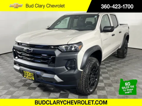 White 2026 Chevrolet Colorado 4WD Trail Boss for sale in Longview, WA