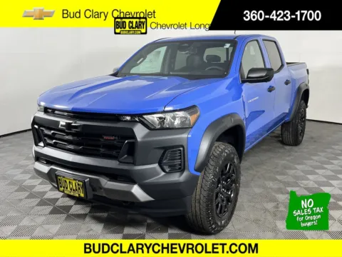 Blue 2026 Chevrolet Colorado Trail Boss for sale in Longview, WA