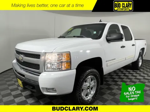 White 2009 Chevrolet Silverado 1500 LT for sale in Longview, WA