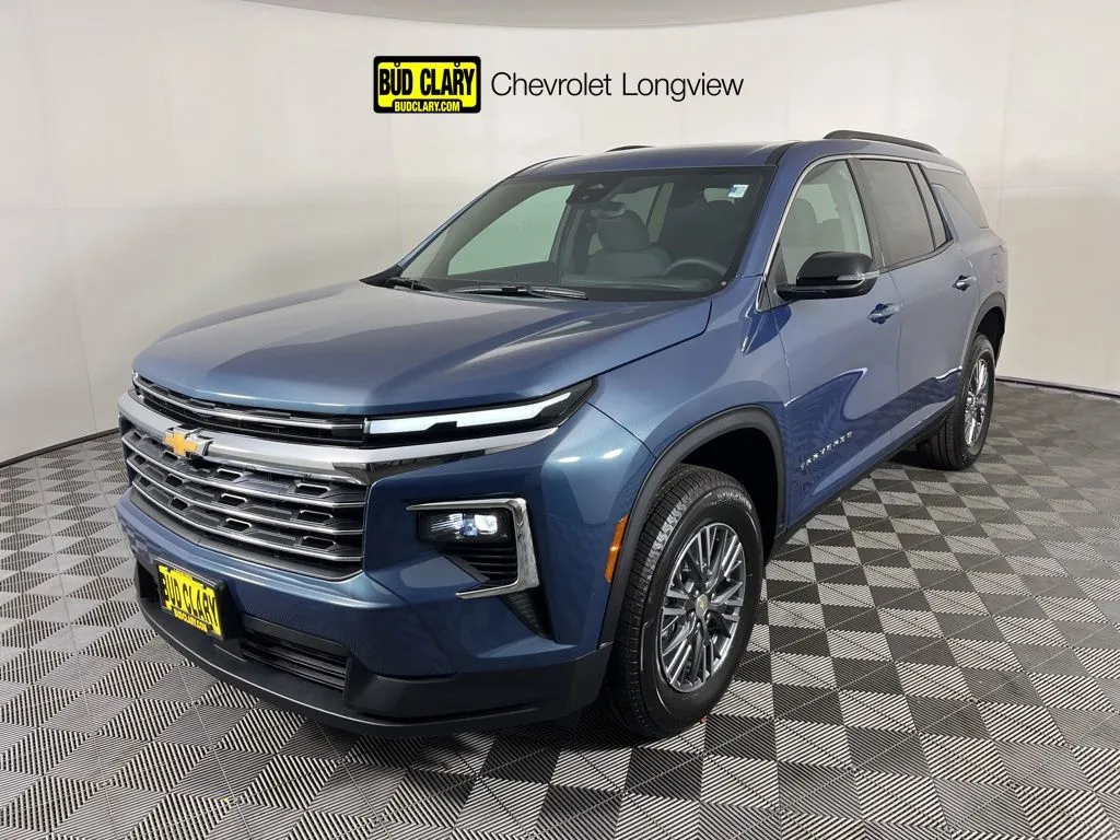 Blue 2026 Chevrolet Traverse LT for sale in Longview, WA