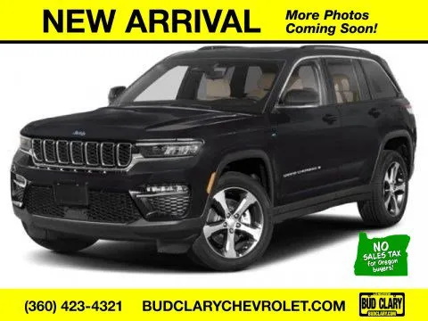 Gray 2023 Jeep Grand Cherokee 4xe for sale in Longview, WA