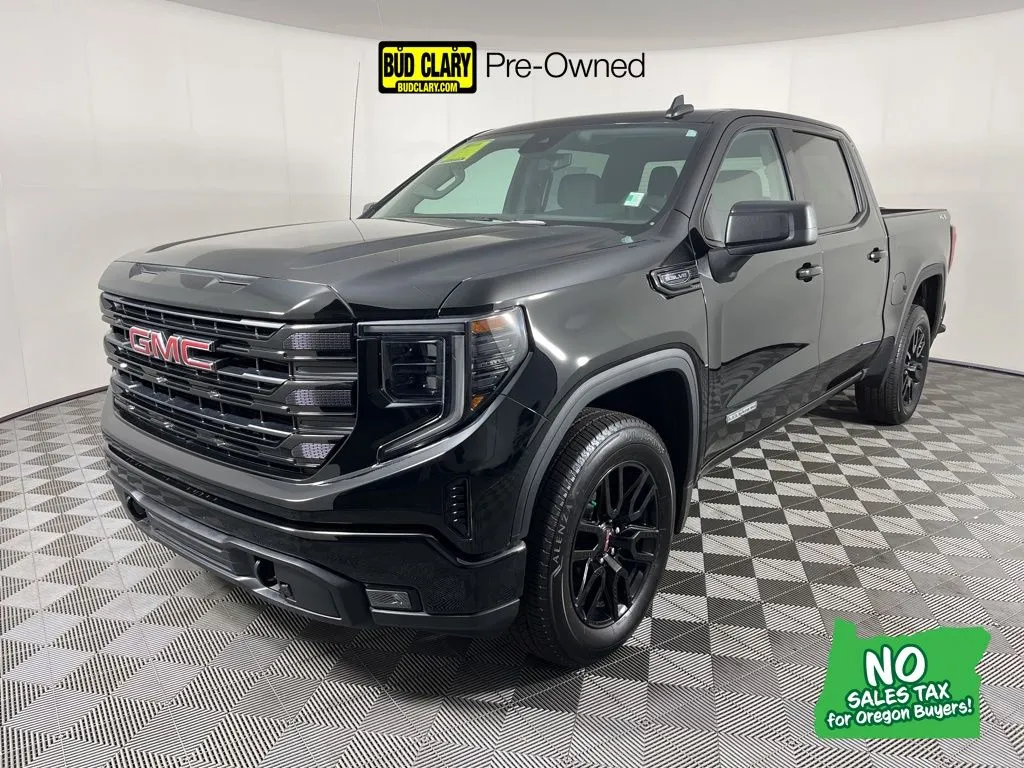 Black 2024 GMC Sierra 1500 Elevation for sale in Longview, WA