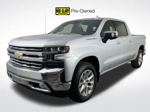 Silver 2021 Chevrolet Silverado 1500 LTZ for sale in Longview, WA