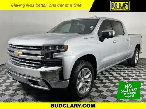 Silver 2021 Chevrolet Silverado 1500 LTZ for sale in Longview, WA
