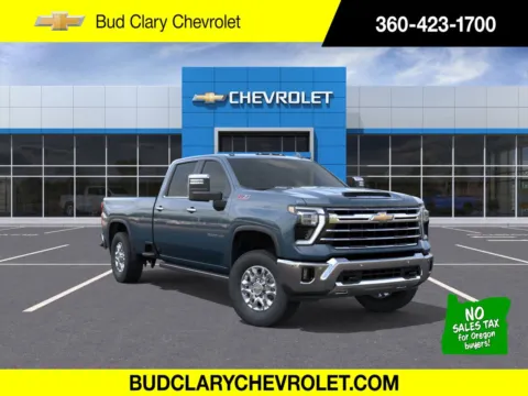 Blue 2026 Chevrolet Silverado 3500HD LTZ for sale in Longview, WA