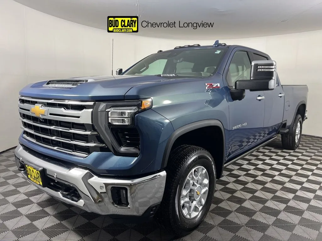 Blue 2026 Chevrolet Silverado 3500HD LTZ for sale in Longview, WA