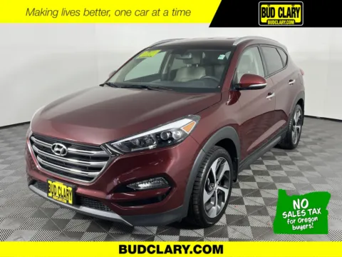 Red 2016 Hyundai Tucson Limited for sale in Longview, WA