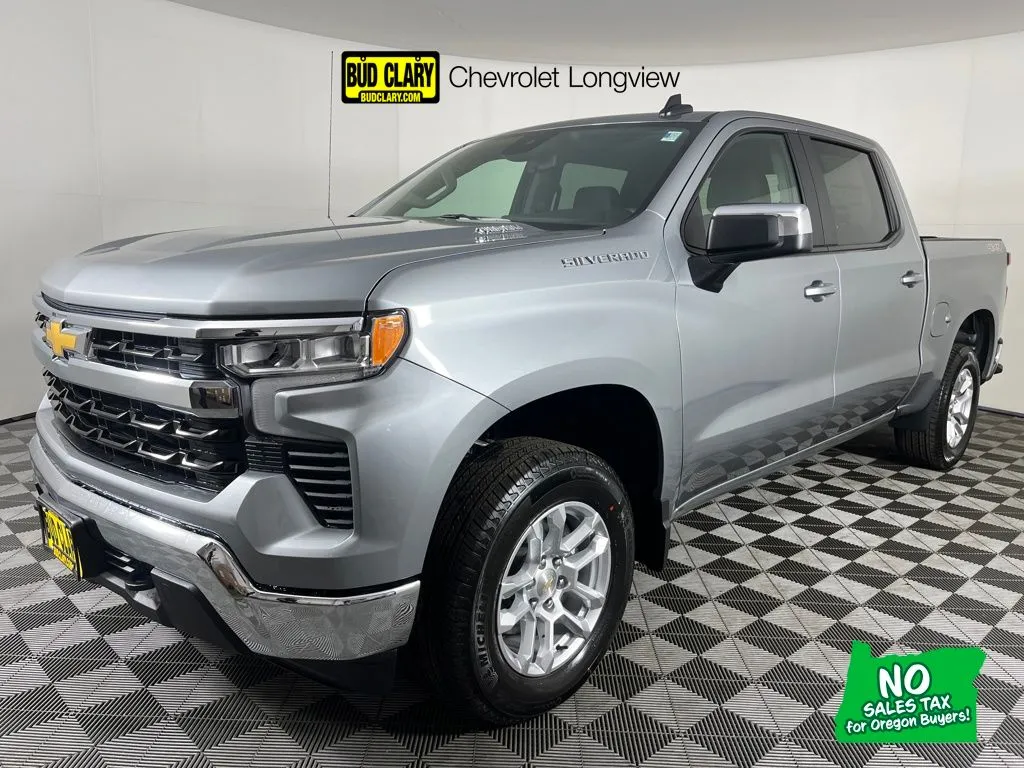 Gray 2026 Chevrolet Silverado 1500 LT for sale in Longview, WA