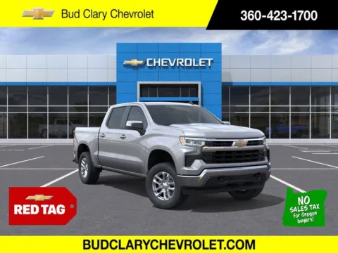 Gray 2026 Chevrolet Silverado 1500 LT for sale in Longview, WA