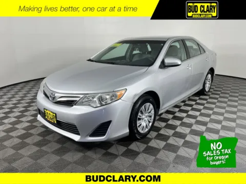 Silver 2013 Toyota Camry LE for sale in Longview, WA