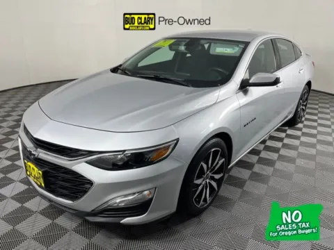 Silver 2020 Chevrolet Malibu RS for sale in Longview, WA