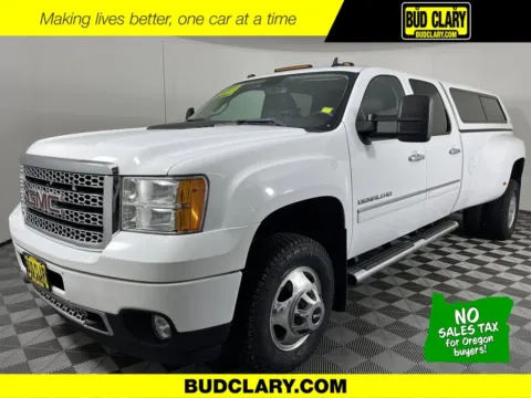 White 2013 GMC Sierra 3500HD Denali for sale in Longview, WA