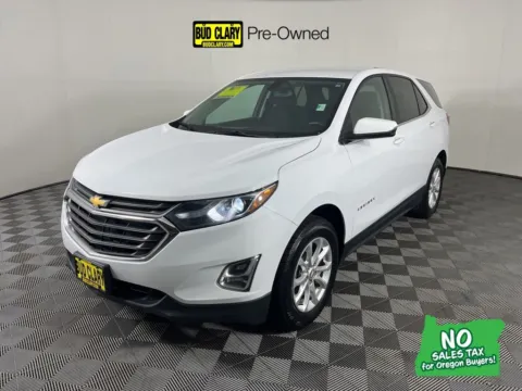 White 2018 Chevrolet Equinox LT for sale in Longview, WA