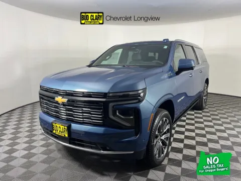Blue 2026 Chevrolet Suburban High Country for sale in Longview, WA