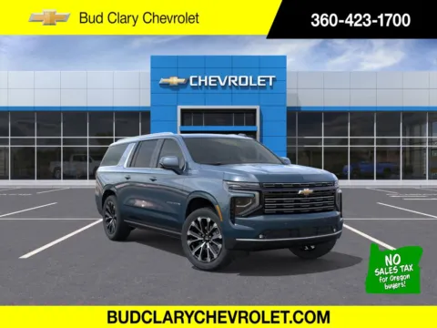Blue 2026 Chevrolet Suburban High Country for sale in Longview, WA