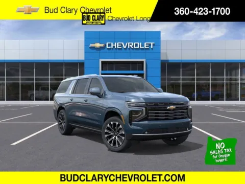 Blue 2026 Chevrolet Suburban High Country for sale in Longview, WA