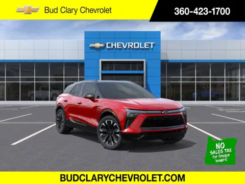 Red 2026 Chevrolet Blazer EV AWD RS for sale in Longview, WA