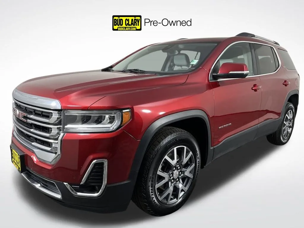 Red 2023 GMC Acadia SLT for sale in Longview, WA