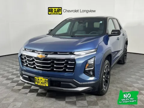 Blue 2026 Chevrolet Equinox LT for sale in Longview, WA