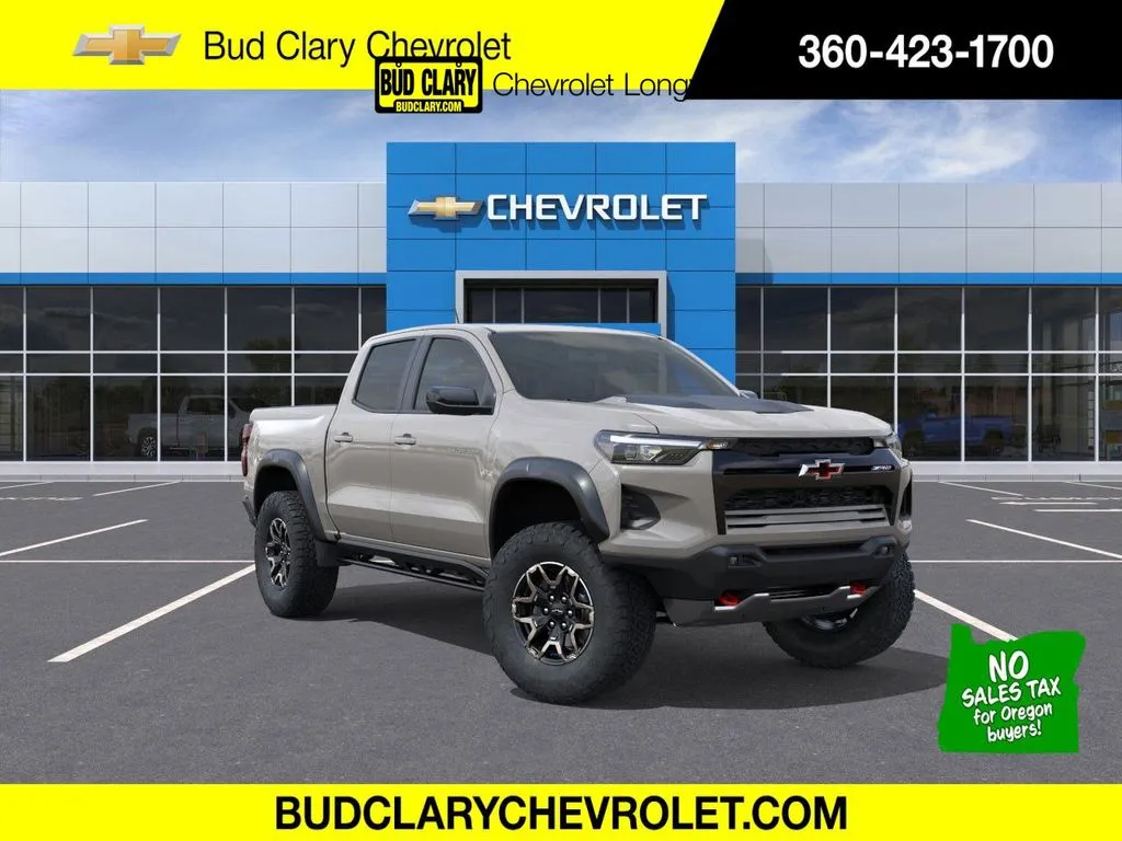 White 2026 Chevrolet Colorado ZR2 for sale in Longview, WA