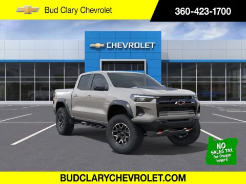 White 2026 Chevrolet Colorado 4WD ZR2 for sale in Longview, WA