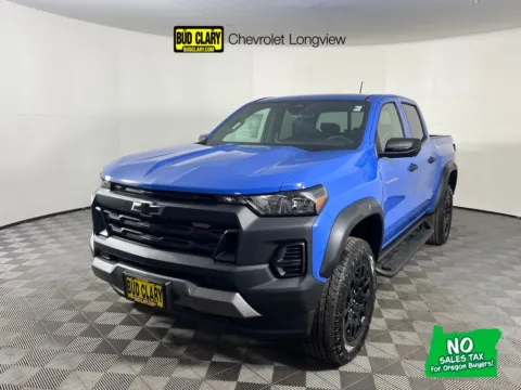 Blue 2026 Chevrolet Colorado Trail Boss for sale in Longview, WA