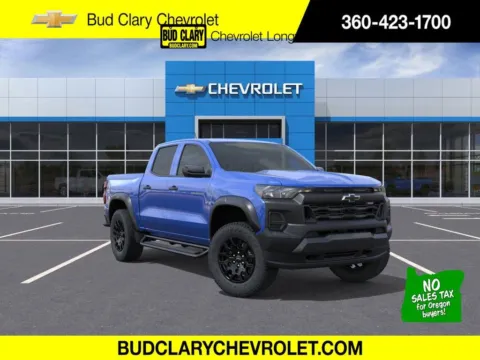 Blue 2026 Chevrolet Colorado Trail Boss for sale in Longview, WA