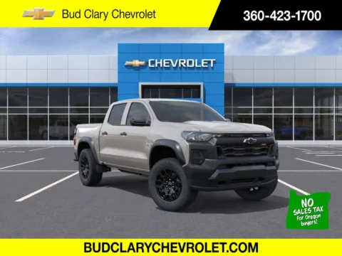 White 2026 Chevrolet Colorado 4WD Trail Boss for sale in Longview, WA